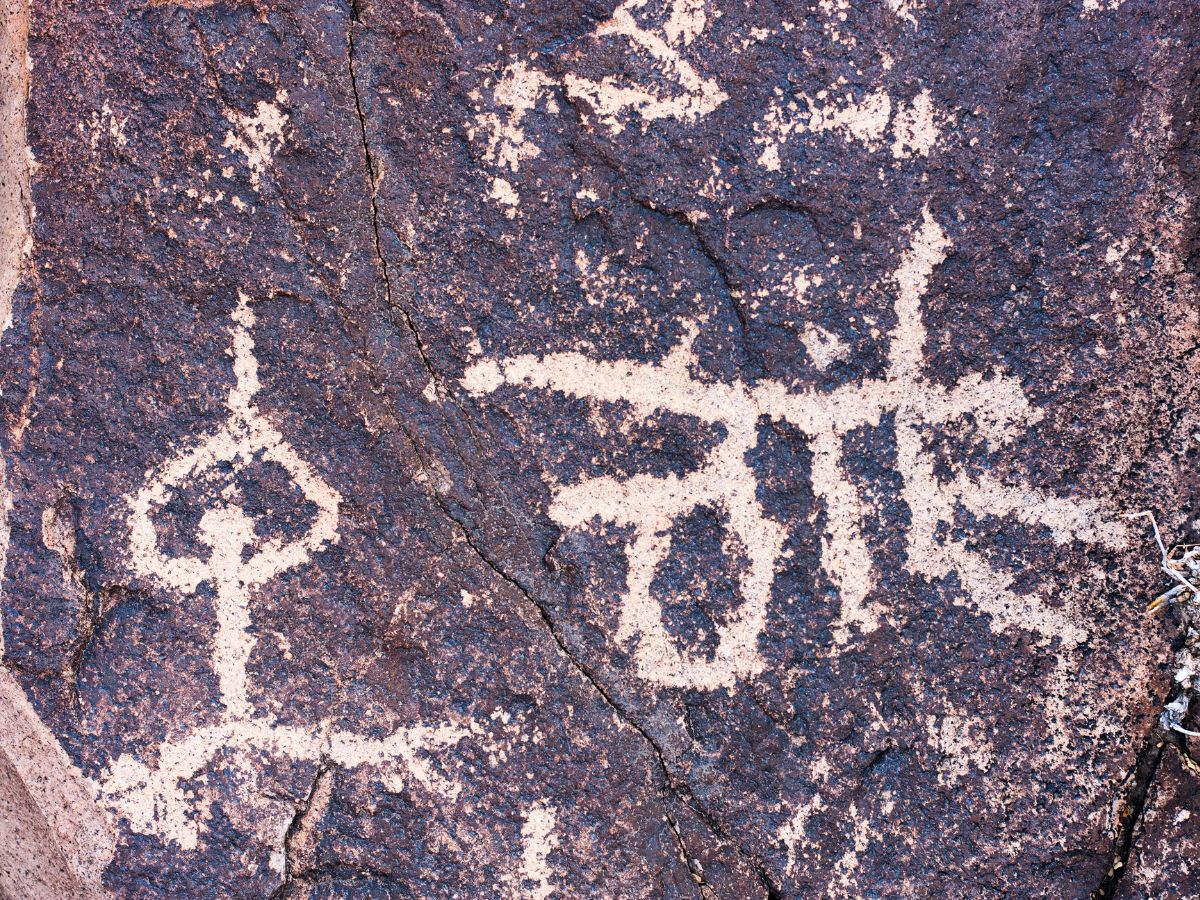 Petroglyphs in Sloan Canyon National Conservation Area Las Vegas Nevada