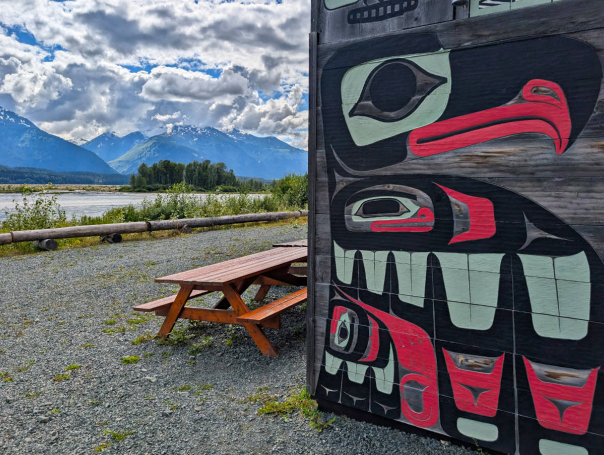 Picnic Area at Jilkaat Kwaan Heritage Center Haines Alaska 1