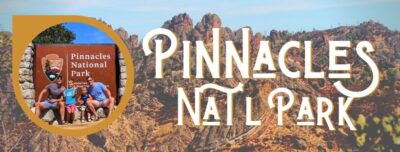 Hiking in Pinnacles National Park in California is a beautiful and fascinating experience with caves, desert and canyons unlike any other national park. 2traveldads.com