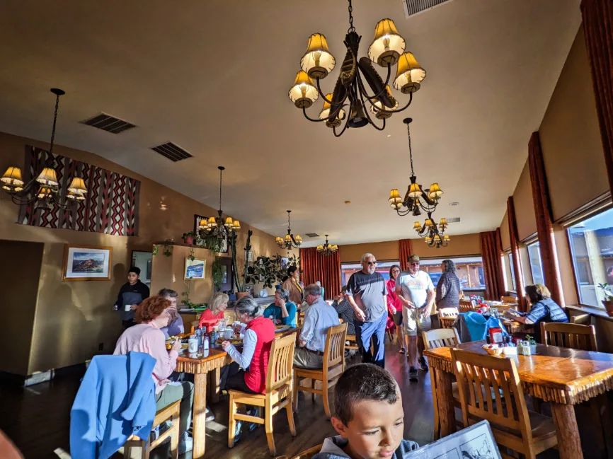 Pioneer Kitchen Dining Room at Capitol Reef Resort at Capitol Reef National Park Torrey Utah 2