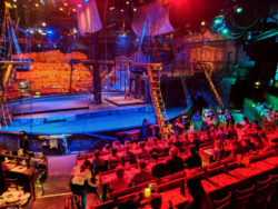 Pirate Ship stage at Pirate Dinner Adventure Buena Park California 2
