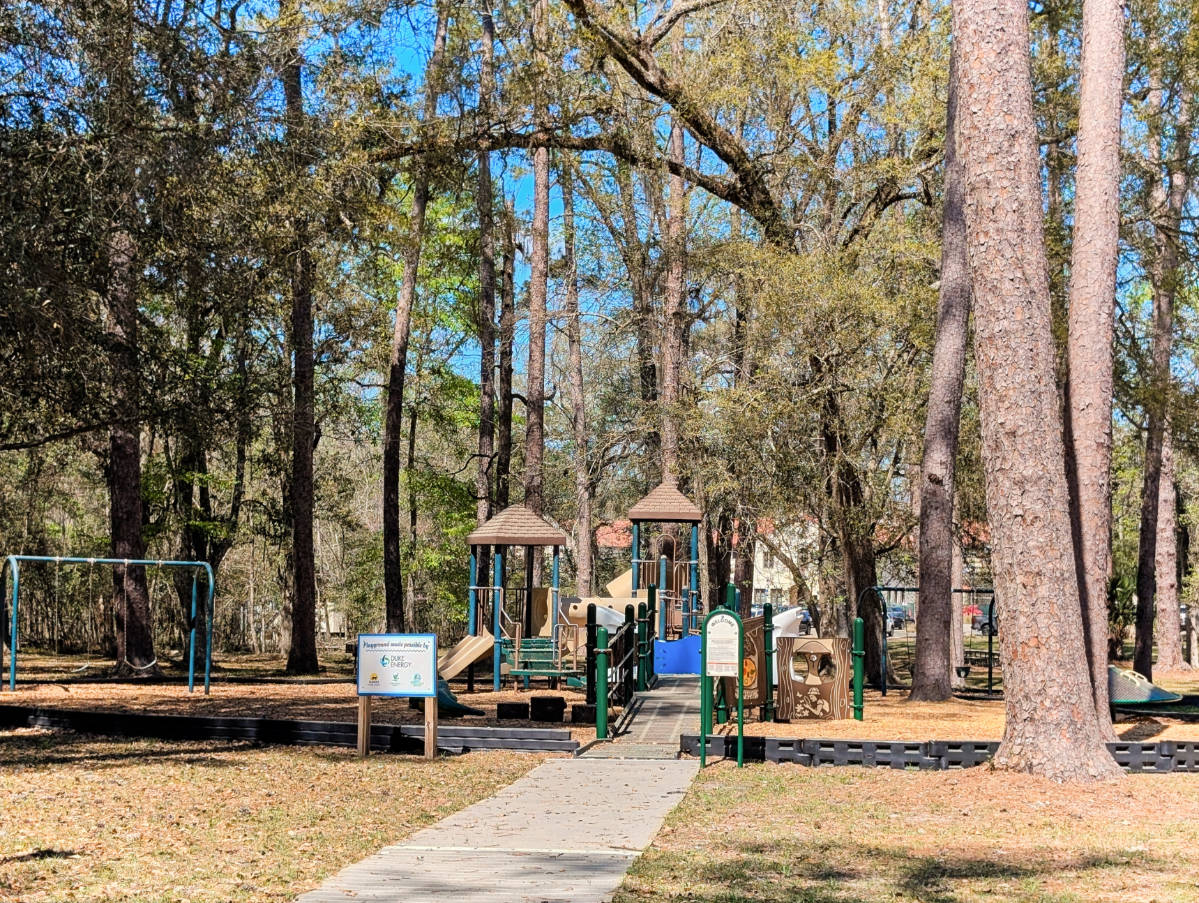 Playground at Edward Ball Wakulla Springs State Park Tallahassee Florida 1