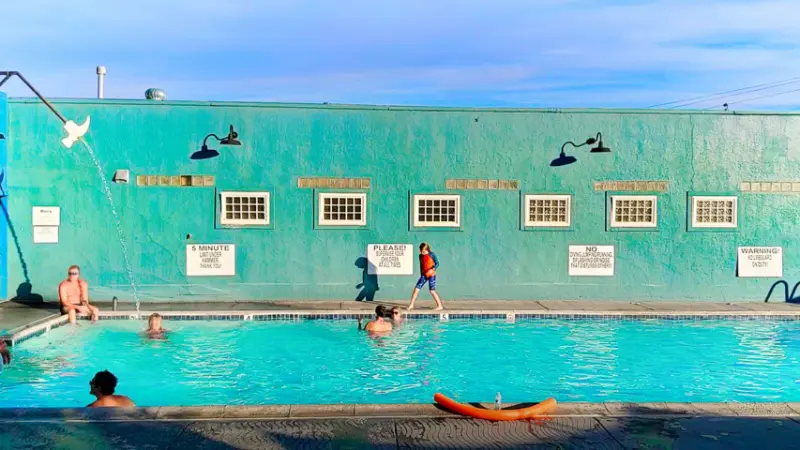 Pool at Carson Hot Springs Carson City Nevada 2020 2