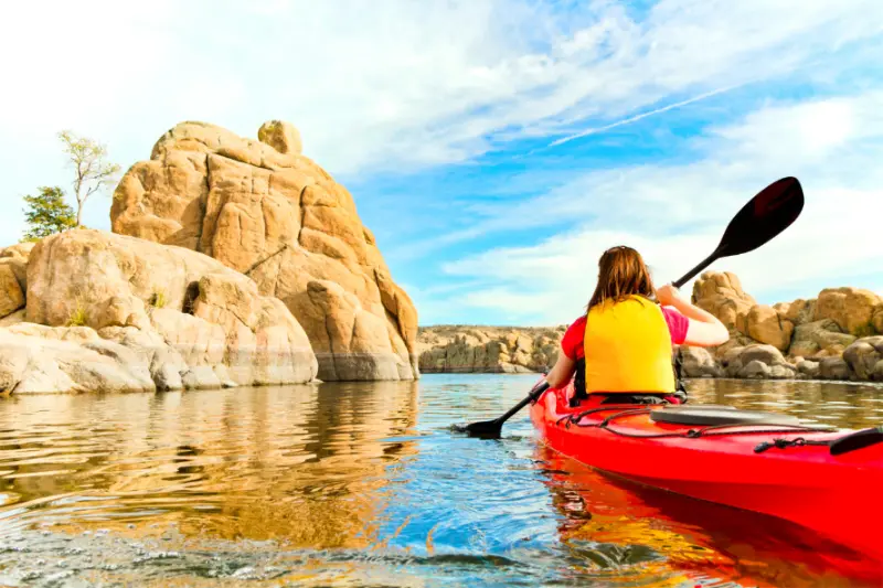 Paddling in Prescott AZ