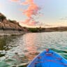 Prescott - tip of blue kayak - photo credit Visit Prescott