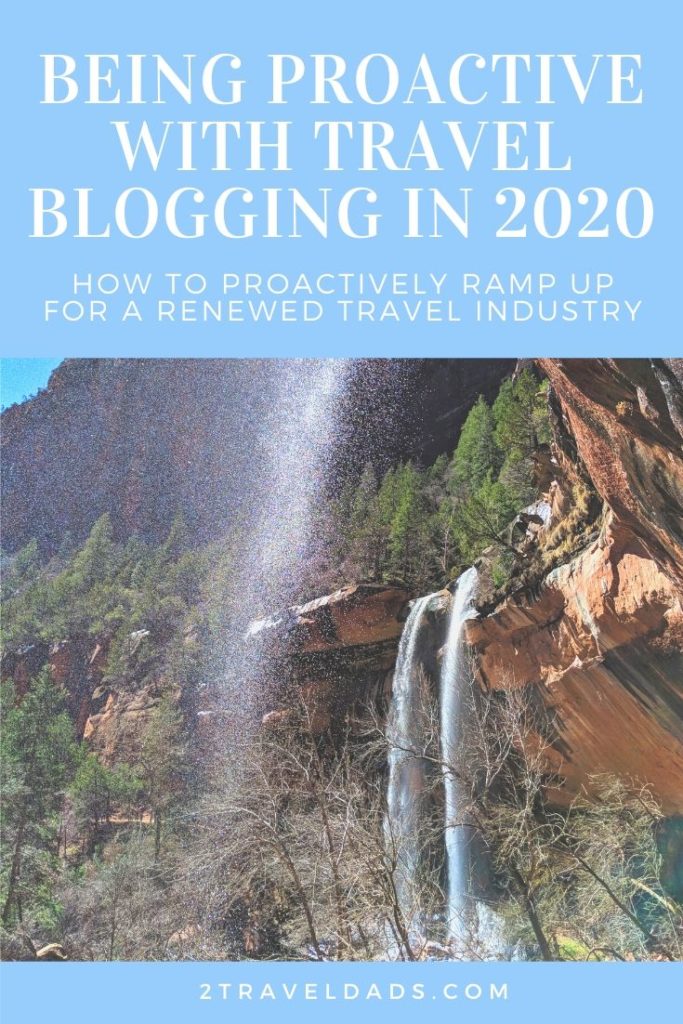 With the current state of the travel industry and blogging, everyone needs to find way to be proactive and get ready for when economic recovery happens. Ideas for preparing for the future, projects to do in down-time, and ways to support travel industry recover.