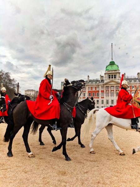 Procession at Horse Parade Grounds Whitehall London 2