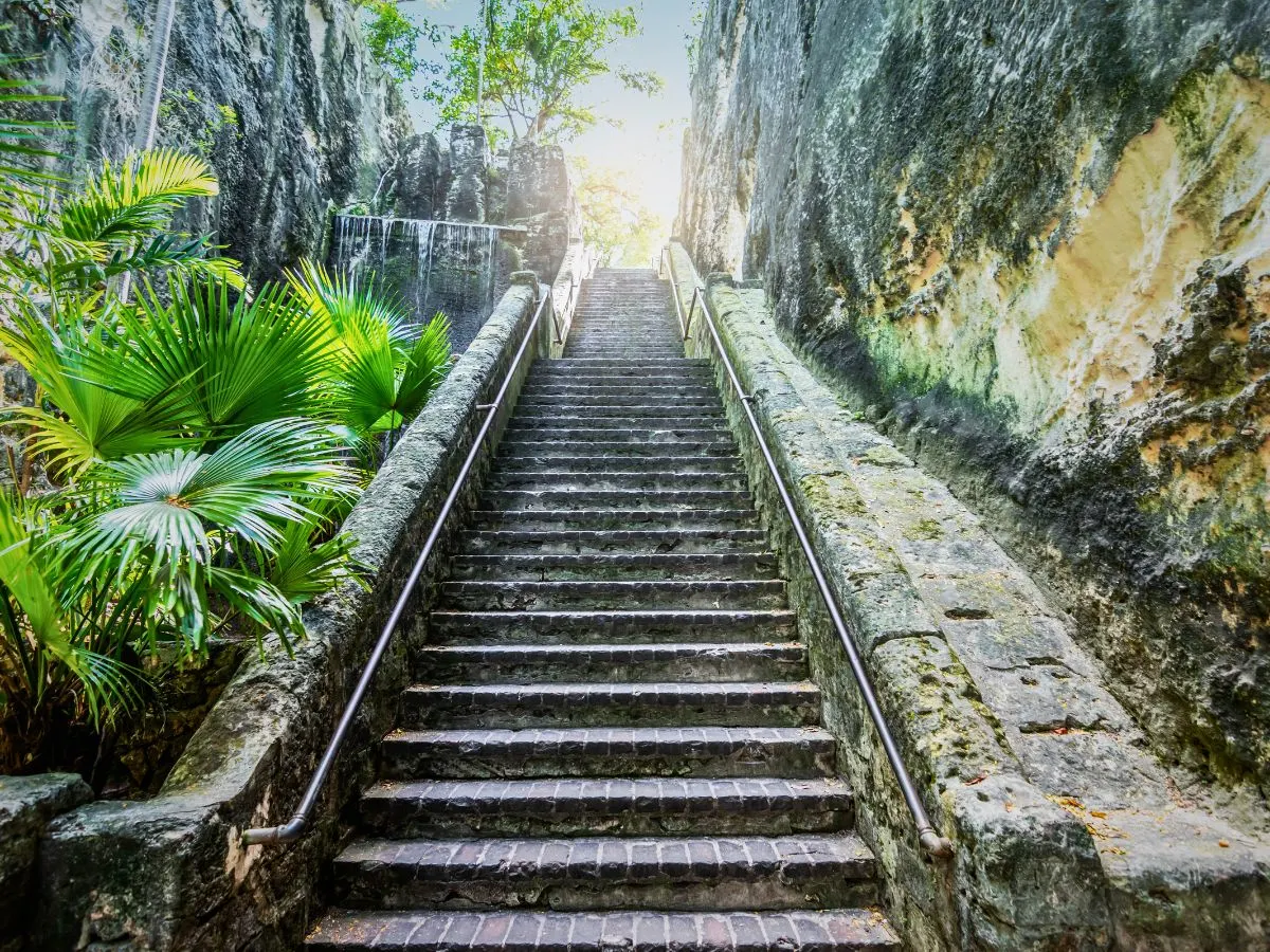 Queens Staircase in Nassau Bahamas