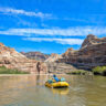 Rafting on Green River with OARS in Gates of Lodore Dinosaur National Monument Utah 1
