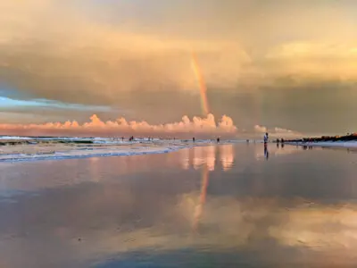 Rainbow at Crescent Beach Saint Augustine Florida 2020 1