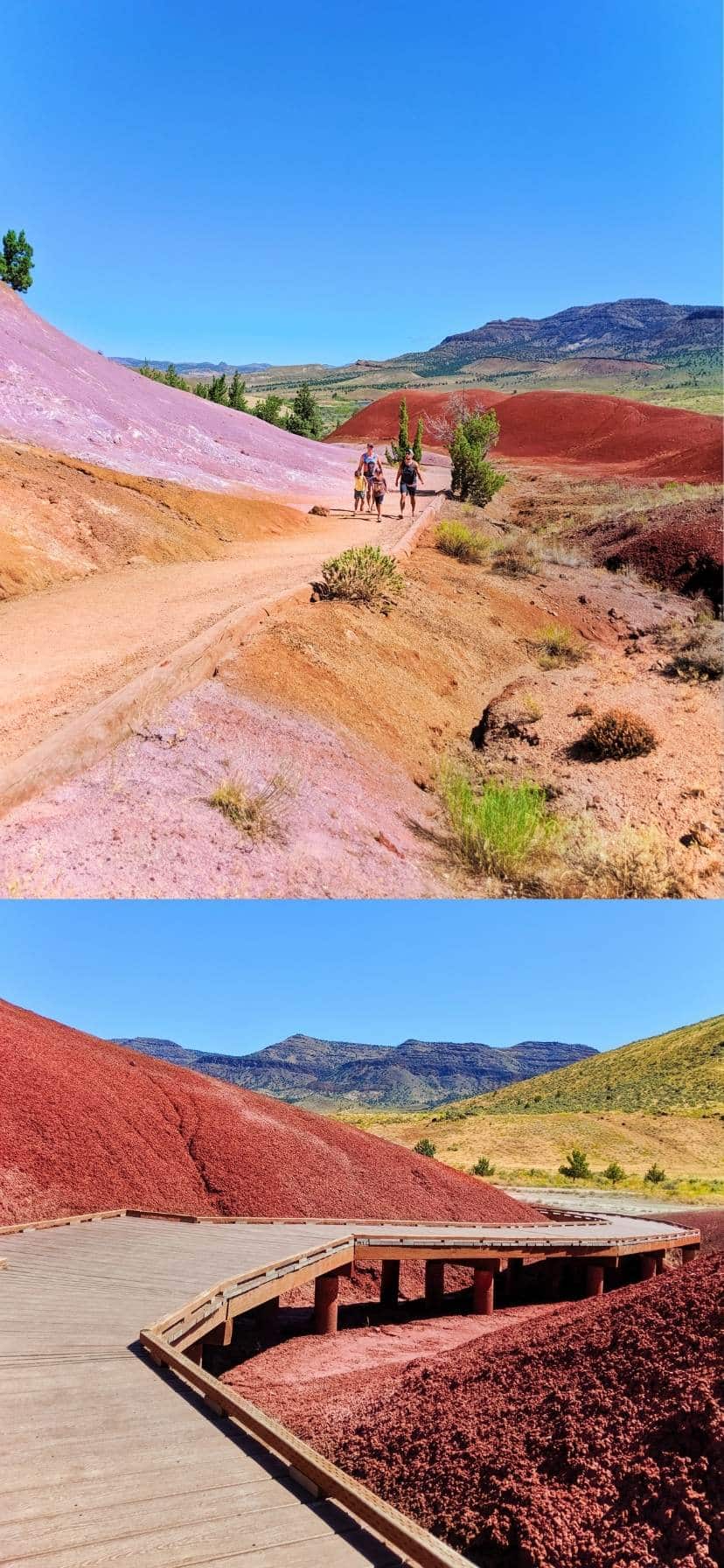 Red Cove Trail at Oregon's Painted Hills