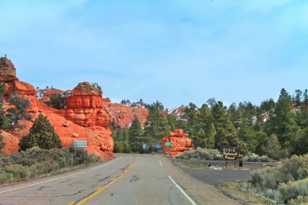 Redrock Canyon Dixie National Forest Panguitch Utah 1