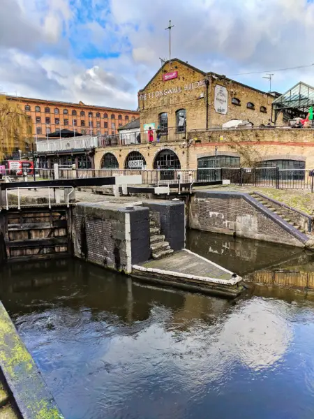 Regents Canal at Camden Lock Camden Town London 1