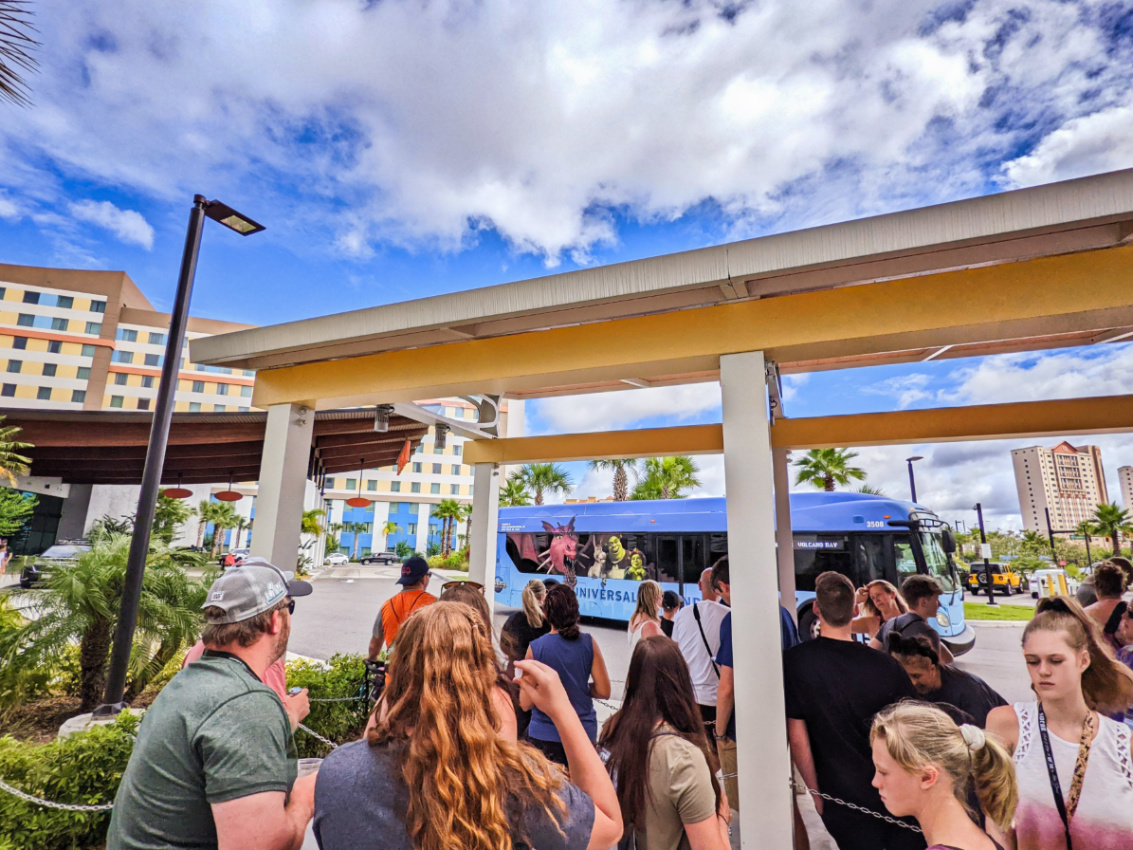 Resort Transportation at Endless Summer Surfside Inn Universal Orlando Resort