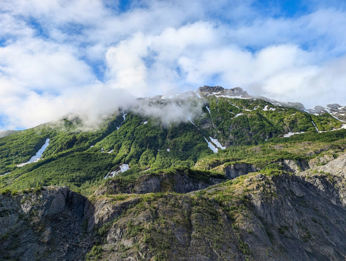 Resurrection Mountains in Kenai Fjords National Park Alaska 2