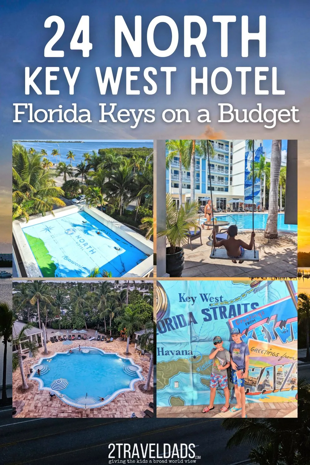 The 24 North Hotel in Key West is a surprising pick because of its location, but it's perfect for a budget family vacation. With a wonderful pool and recreation area, free shuttle to downtown Key West and affordable suite options, it's an ideal choice.