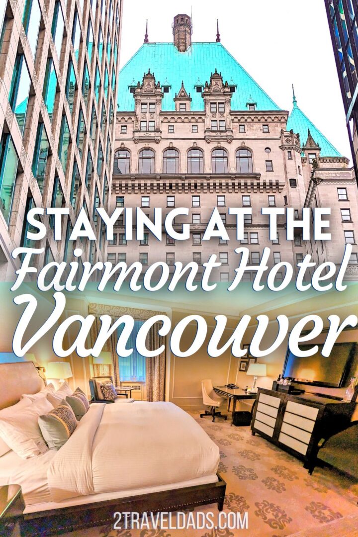 Staying at the Fairmont Hotel Vancouver the Castle in Downtown