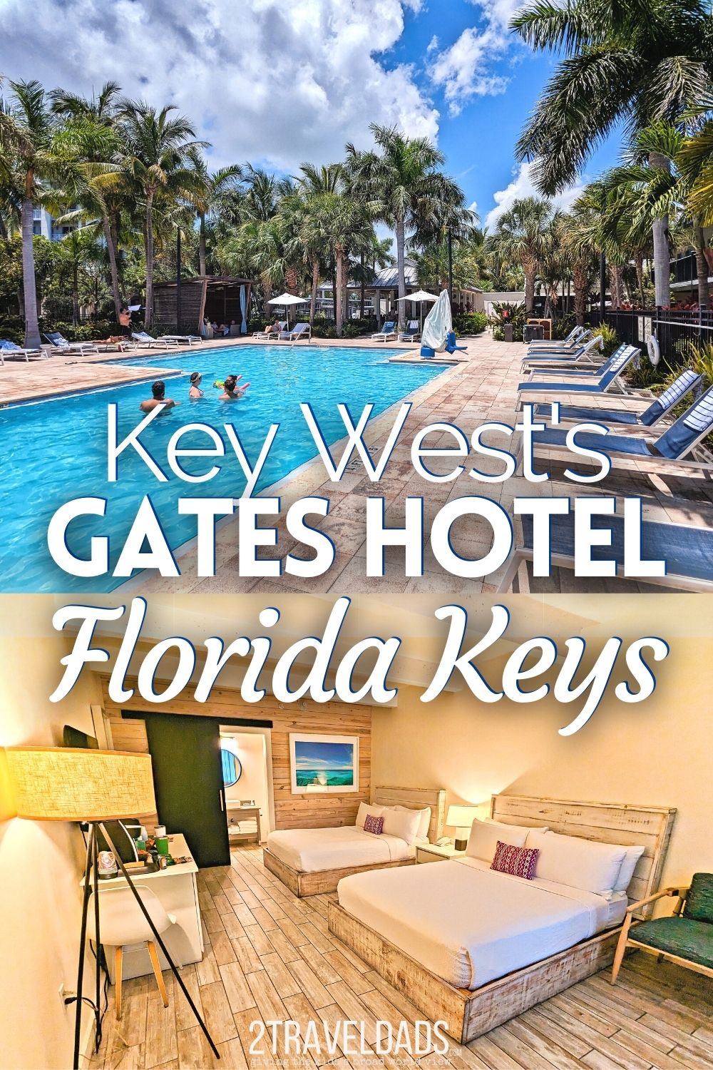 The Gates Hotel Key West is a great option for a budget visit to the Florida Keys. From the large pool to a free shuttle to downtown Key West see why we like the Gates Hotel for a family vacation.