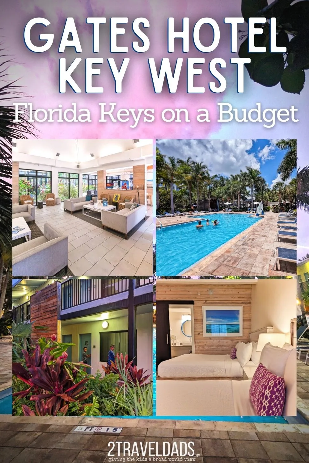 The Gates Hotel Key West is a great option for a budget visit to the Florida Keys. From the large pool to a free shuttle to downtown Key West see why we like the Gates Hotel for a family vacation.