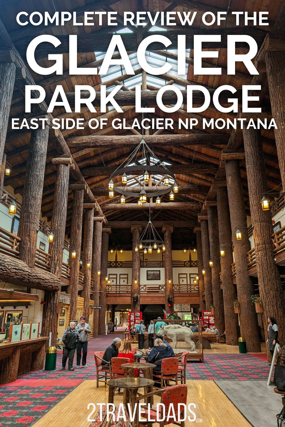 Full review of the Glacier Park Lodge on the east side of Glacier National Park in Montana. From opinions about the rooms to reviews of the dining options at the lodge, this is what you can expect at this vintage National Park hotel.