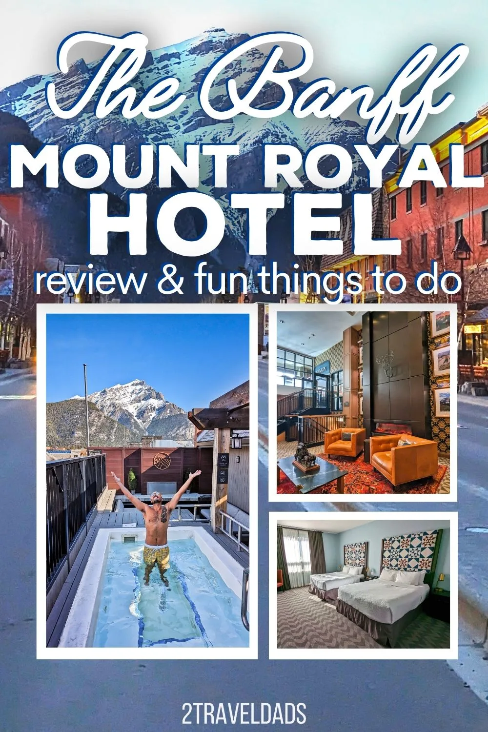 If you need a nice place to stay in downtown Banff, the Mount Royal Hotel is THE place. With rooftop hot tubs, a lounge for guests and spacious rooms it's a fantastic home base for exploring Banff National Park.