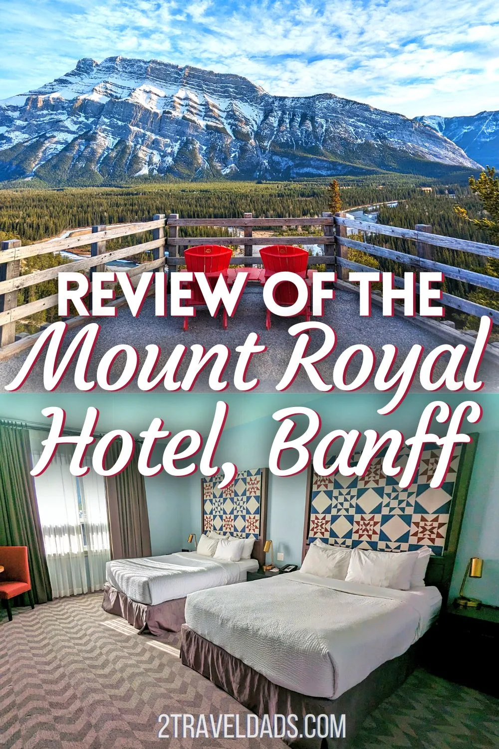 If you need a nice place to stay in downtown Banff, the Mount Royal Hotel is THE place. With rooftop hot tubs, a lounge for guests and spacious rooms it's a fantastic home base for exploring Banff National Park.
