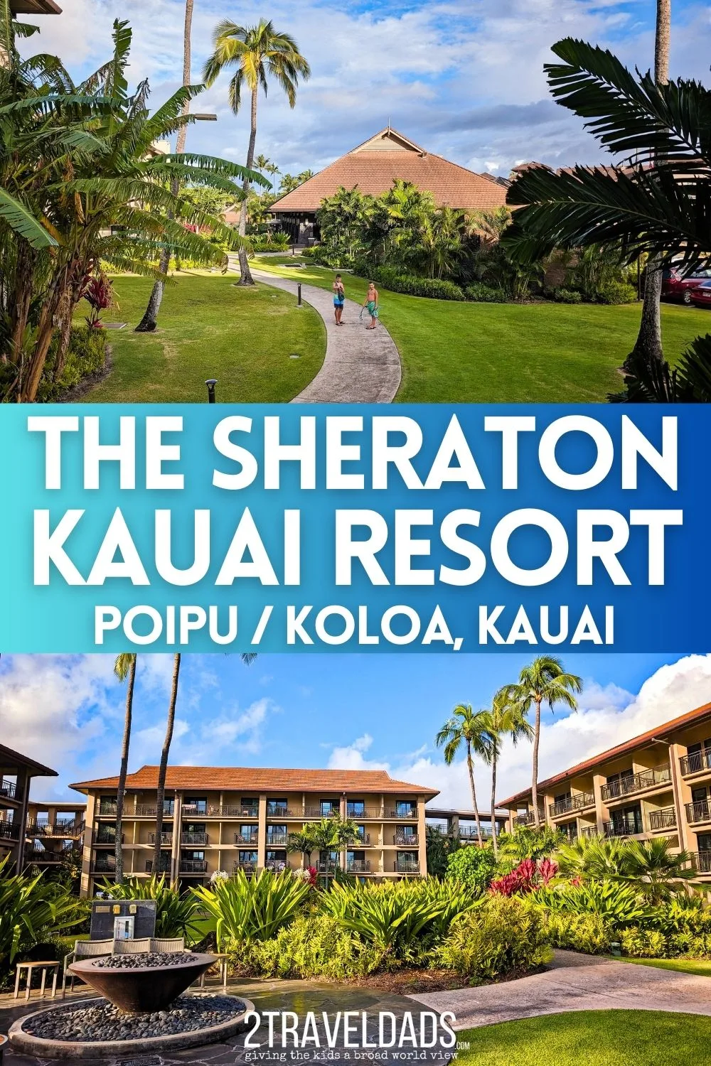 The Sheraton Kauai Resort in Koloa near Poipu Beach is great for a family trip to Kauai. Between the beachfront hotel rooms and the larger villas, see how we spent our week both at the resort and exploring Kauai.