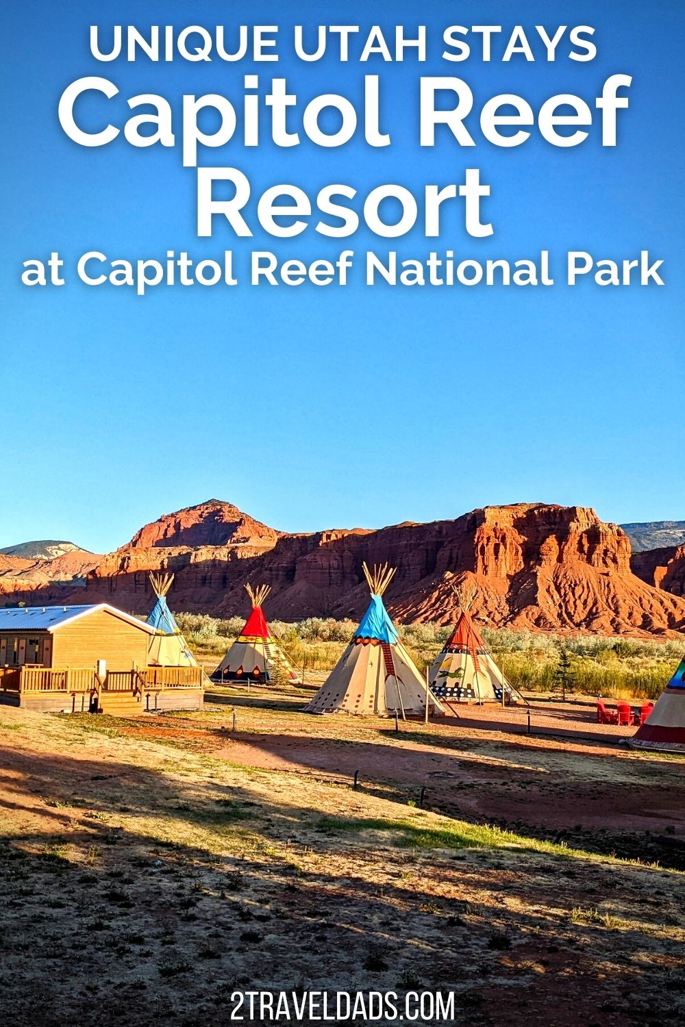 The Capitol Reef Resort at the edge of Capitol Reef National Park is one of the most unique properties we've seen. Located in the center of the state, this Utah glamping resort is fun with kids, or perfect for an adults-only National Park trip.
