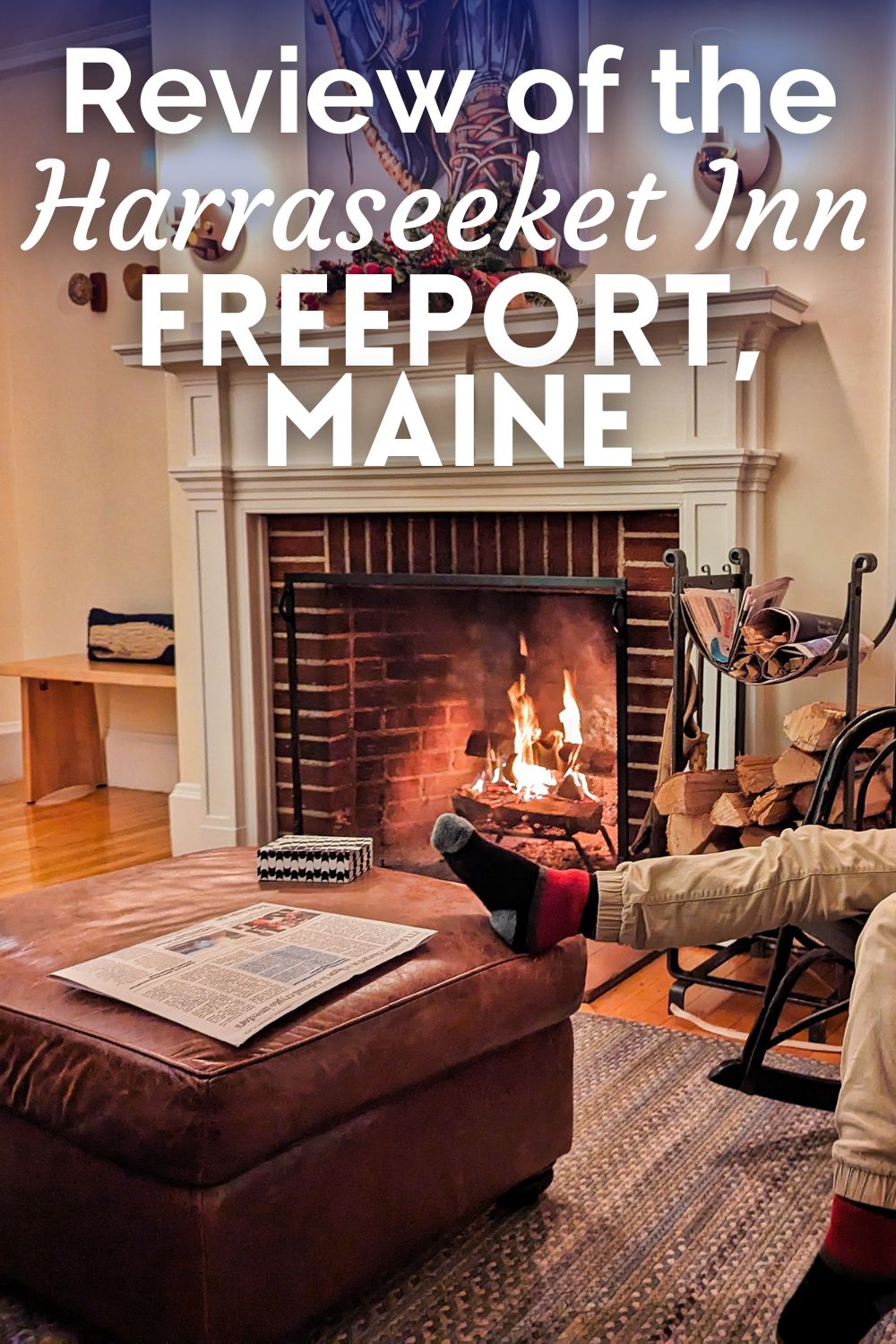 The Harraseeket Inn in Freeport, Maine is one of the coziest, peaceful places we've stayed. Get the details on staying at the Harraseeket, things to do in Freeport, and ideas for visiting Maine in any season.