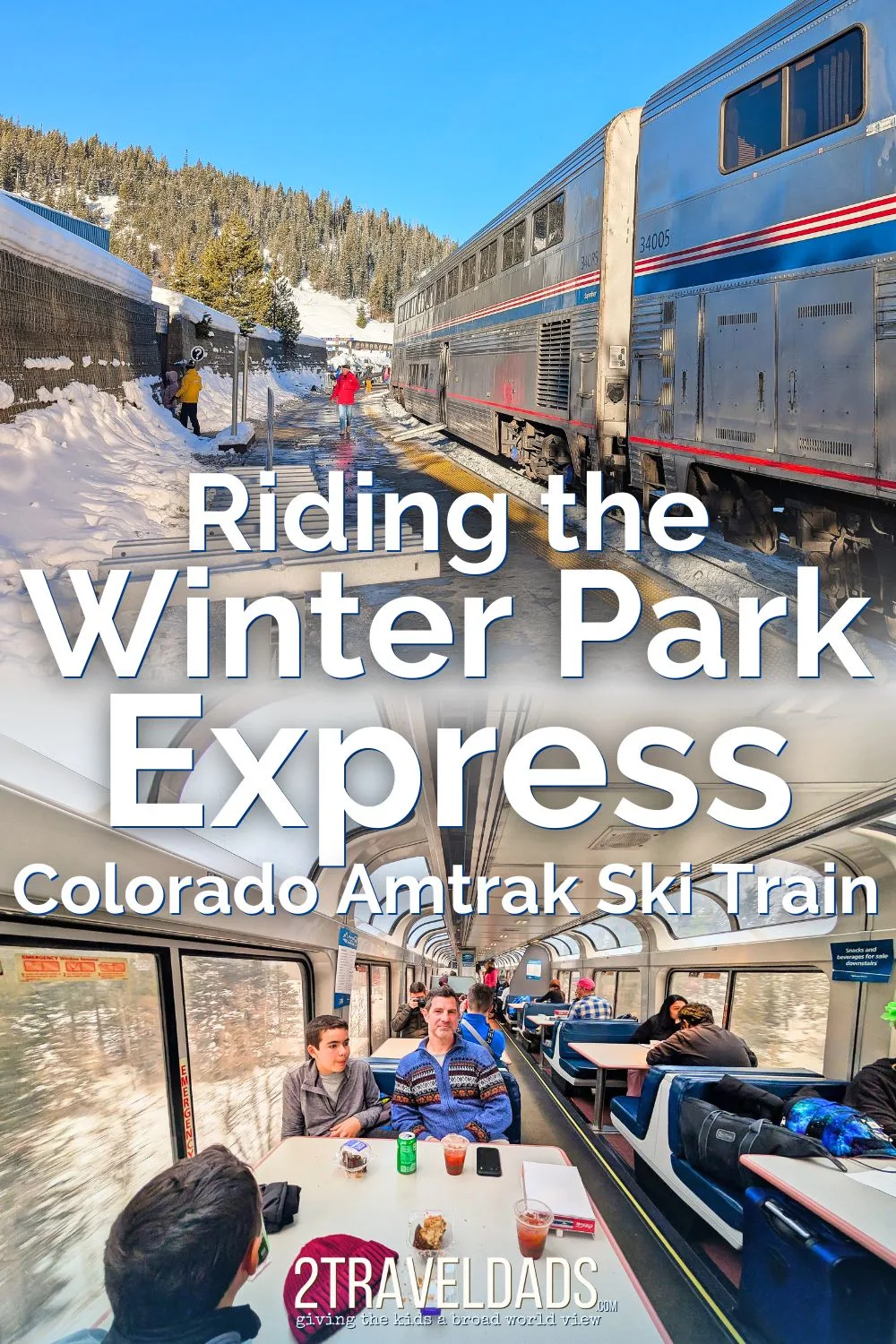 Did you know the Winter Park Express Ski Train is an Amtrak service directly from Denver to the ski slopes? We made the journey and have the full scoop on how to plan it and have a great trip on the Ski Train.