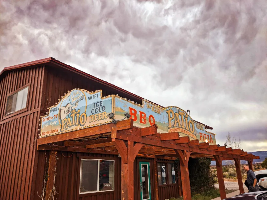 Rim Rock Patio Restaurant in Torrey Utah 1