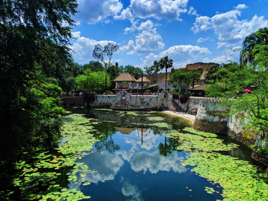 River in Africa Disneys Animal Kingdom Disney World Orlando Florida 1q