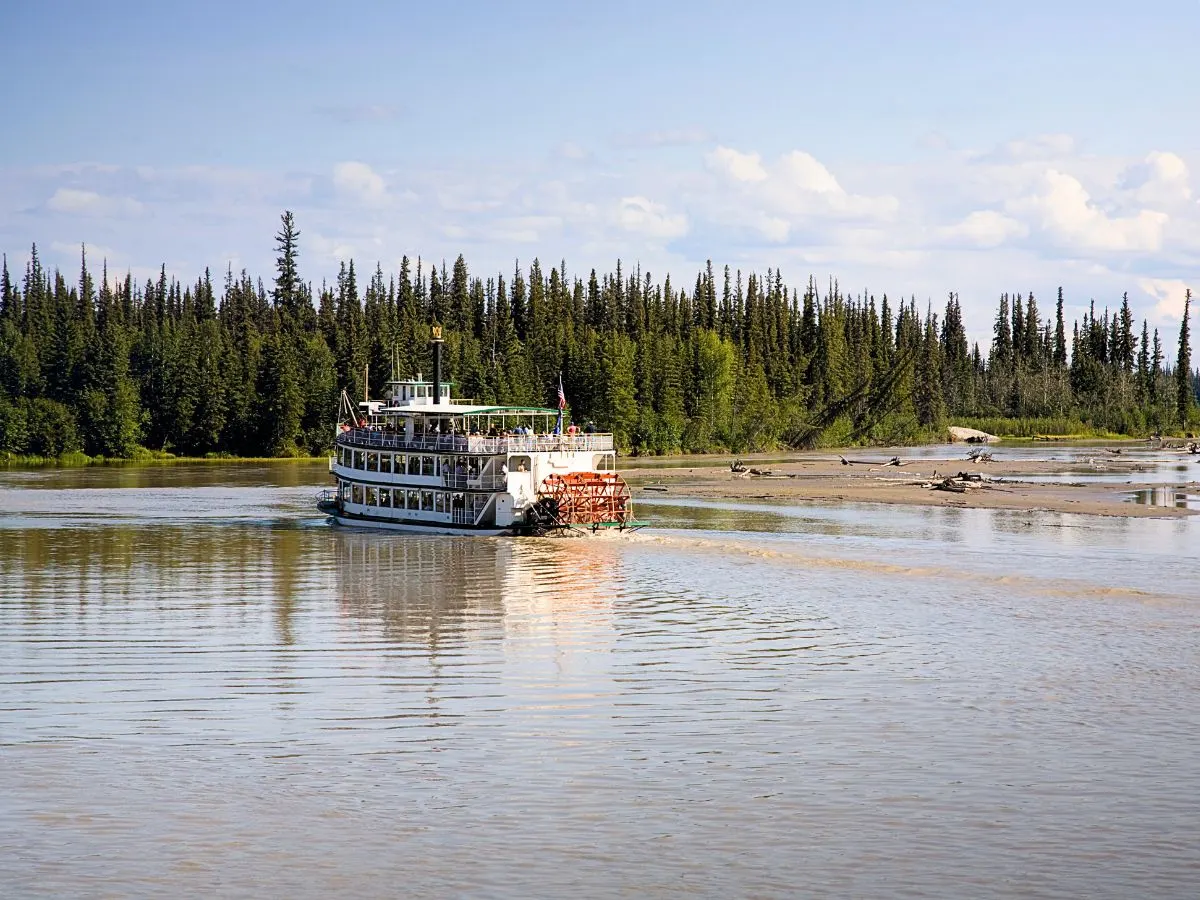 Riverboat Discovery on Chena River Fairbanks Alaska 1