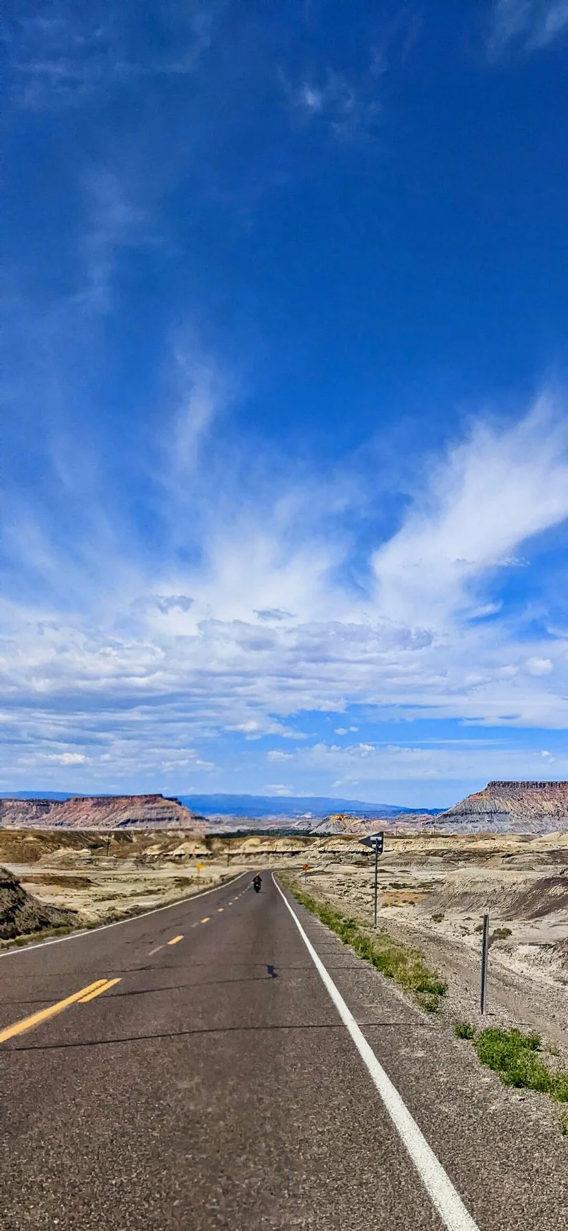 Road into Capitol Reef Utah National Parks Road Trip