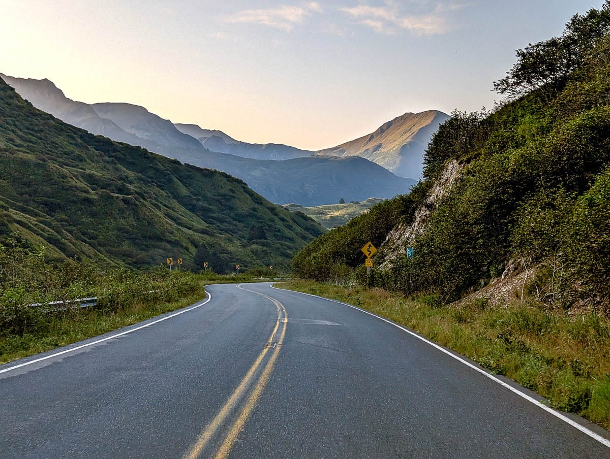 Road to Pasagshak from Chiniak Kodiak Alaska 3