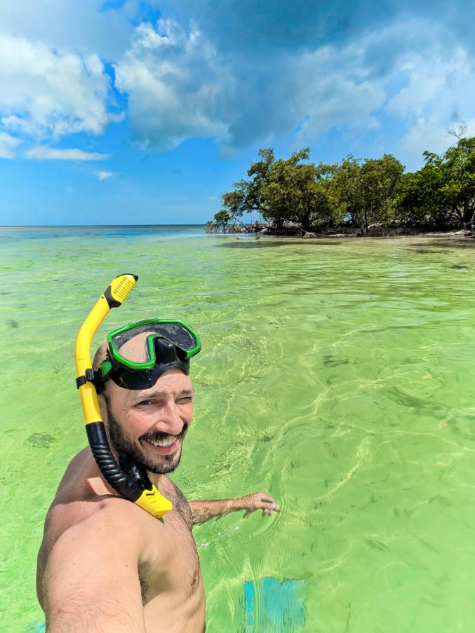 Rob Taylor Beach on Safari Eco Tour Speedboats in Mud Keys Sunset Watersports Activity Desk Key West Florida Keys