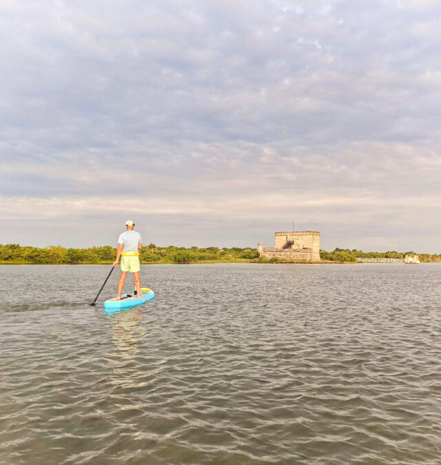 Rob Taylor WOW Watersports Inflatable SUP Rover at Fort Matanzas NM St Augustine Florida 2