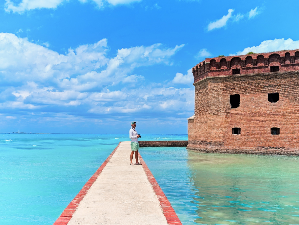 Rob Taylor at Fort Jefferson Dry Tortugas National Park Key West Florida Keys 4