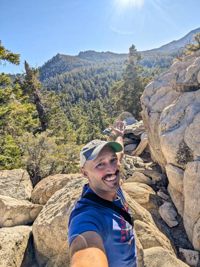 Rob Taylor at Mount San Jacinto State Park Palm Springs Aerial Tramway Palm Springs California 1