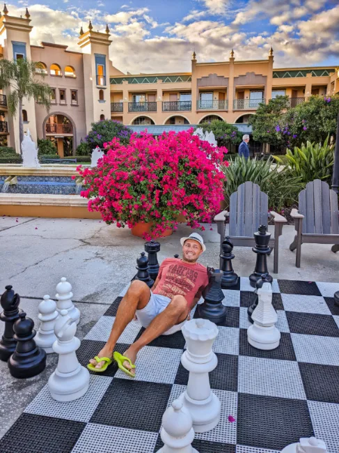 Giant Chess at Resorts