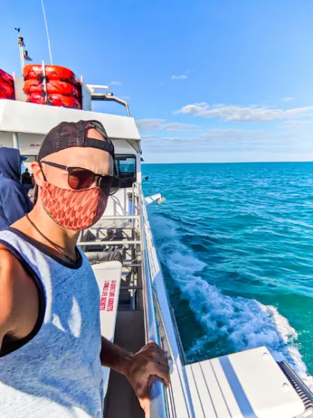 Rob Taylor on Yankee Freedom Dry Tortugas National Park Key West Florida 2020 1