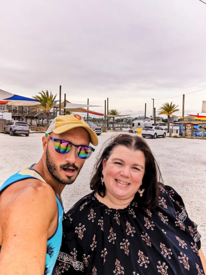 Rob and Tammilee at FloraBama Yacht Club Perdido Key Pensacola Florida 1