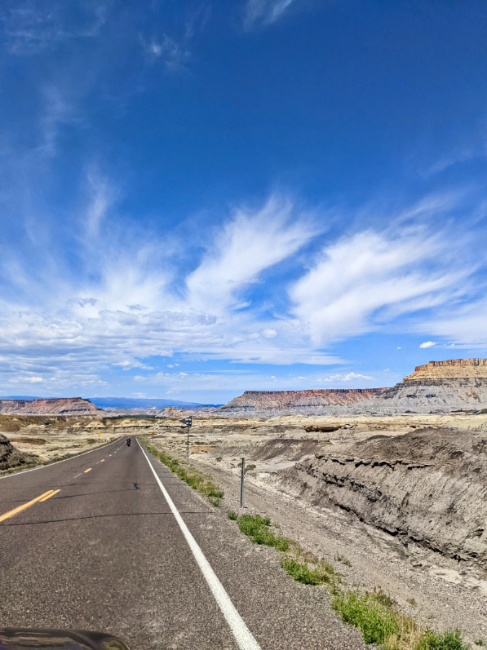 Rock Formations on Highway 24 to Capitol Reef National Park Utah 2