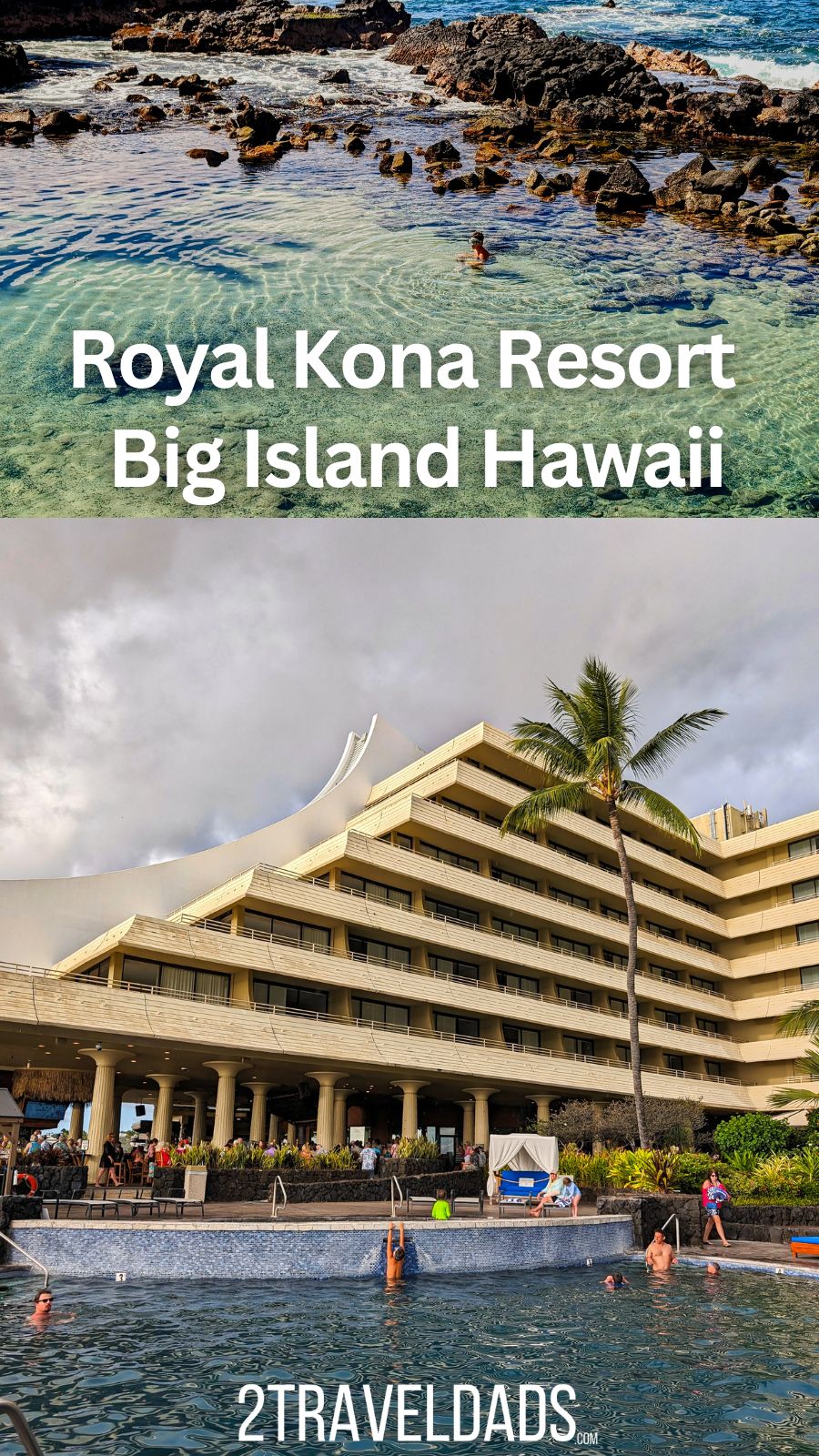 The Royal Kona Resort on the Big Island is a vintage Hawaii stay that, despite its age, is a great option in Kailua-Kona. From the Mai Tai bar to the private swimming cove, see what makes the Royal Kona our top pick for a family vacation on the Kona Coast.