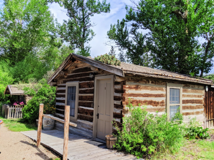 Rustic Cabin At Nevada City Hotel Virginia City Montana 1 2