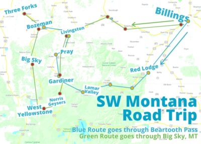 Montana is a gorgeous state with some of the coolest towns, both modern and old west. From Billings to Big Sky, we dig into the best sights and activities in Southwest Montana. Road trip itinerary to take you through the West and even Yellowstone! #roadtrip #Montana #yellowstone
