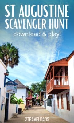 Download this scavenger hunt to guide your through historic Saint Augustine, Florida - America's Oldest City. 22 unique sights to find in the historic downtown core.