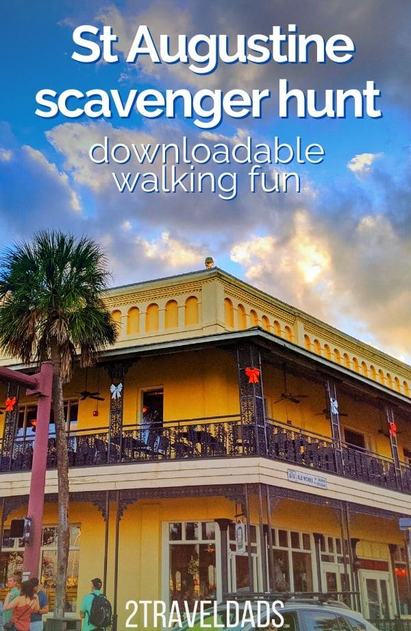 Download this scavenger hunt to guide your through historic Saint Augustine, Florida - America's Oldest City. 22 unique sights to find in the historic downtown core.