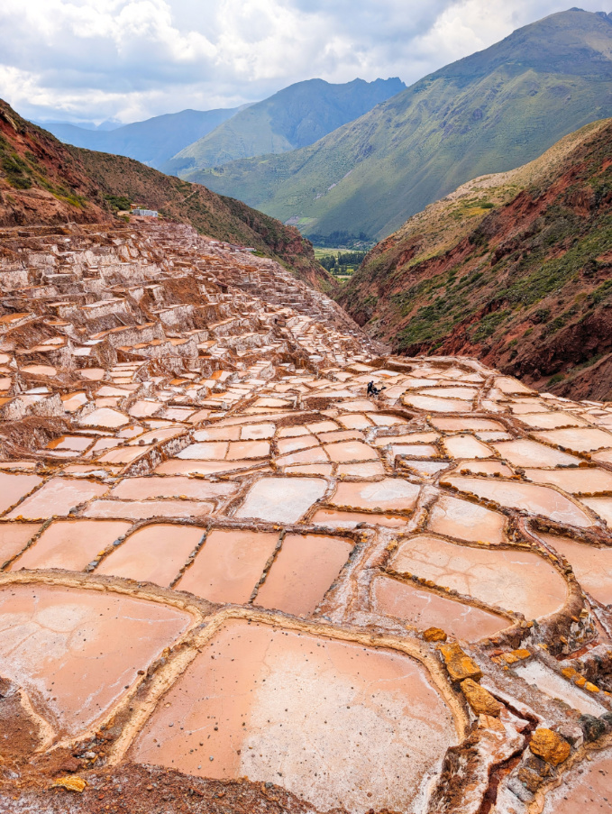 Salt Mines at Salinas de Maras Sacred Valley Andes Peru 9