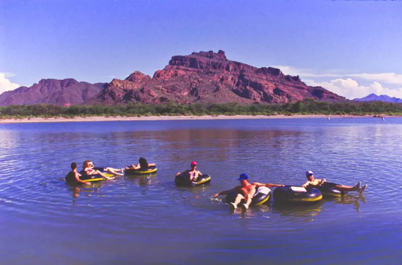 Salt River Inner Tubing Mesa AZ